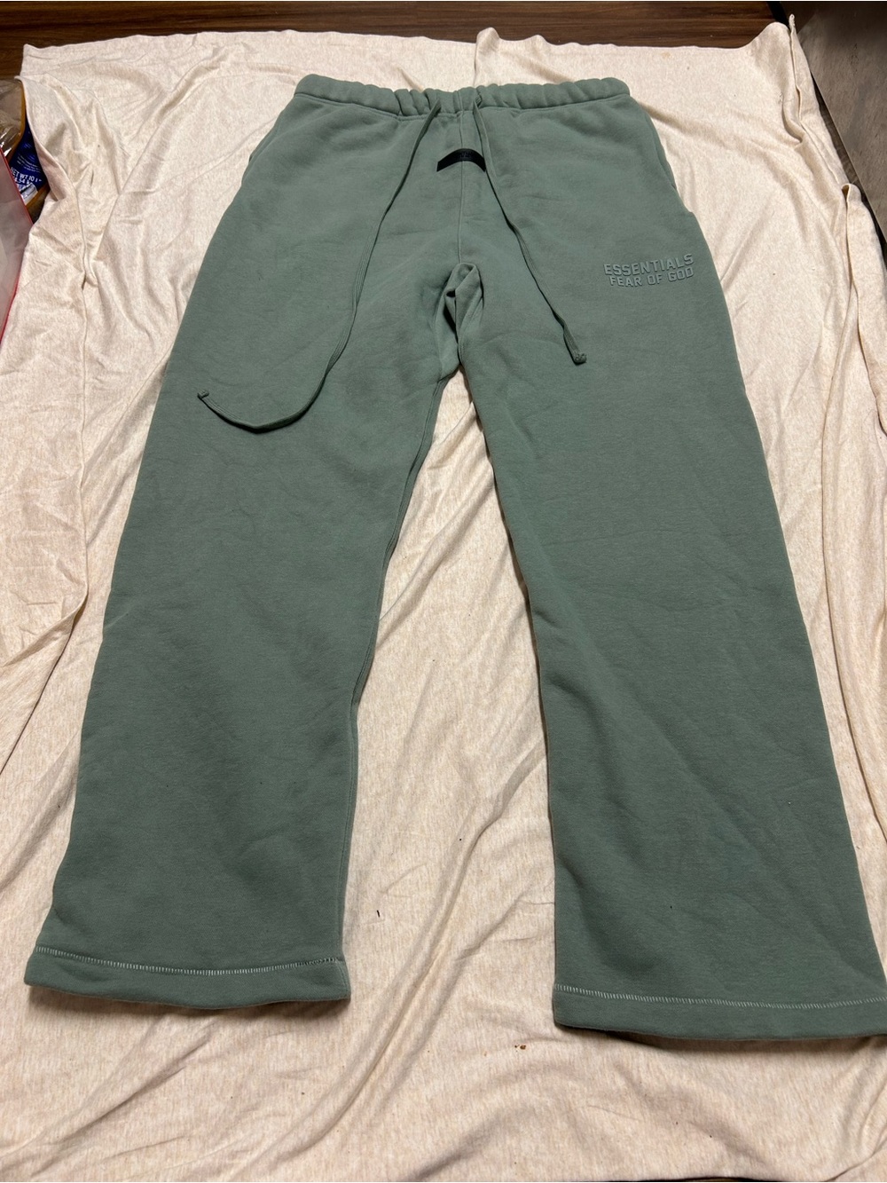 Essentials Fear of God Sage Green Sweatpants